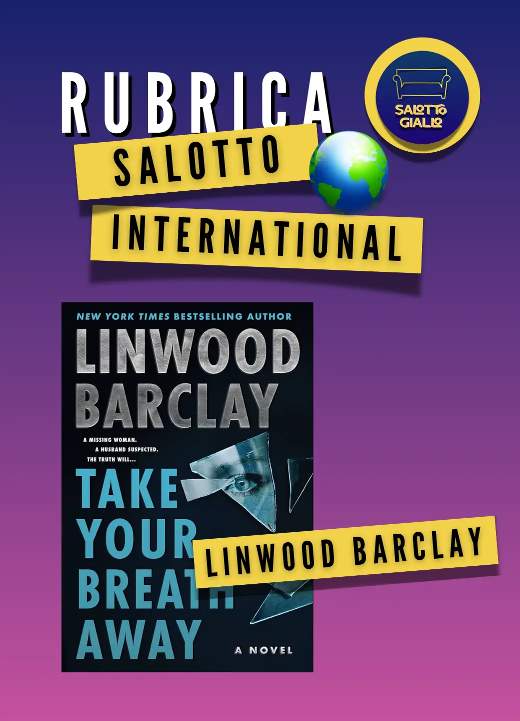 Take your breath away Salotto Giallo