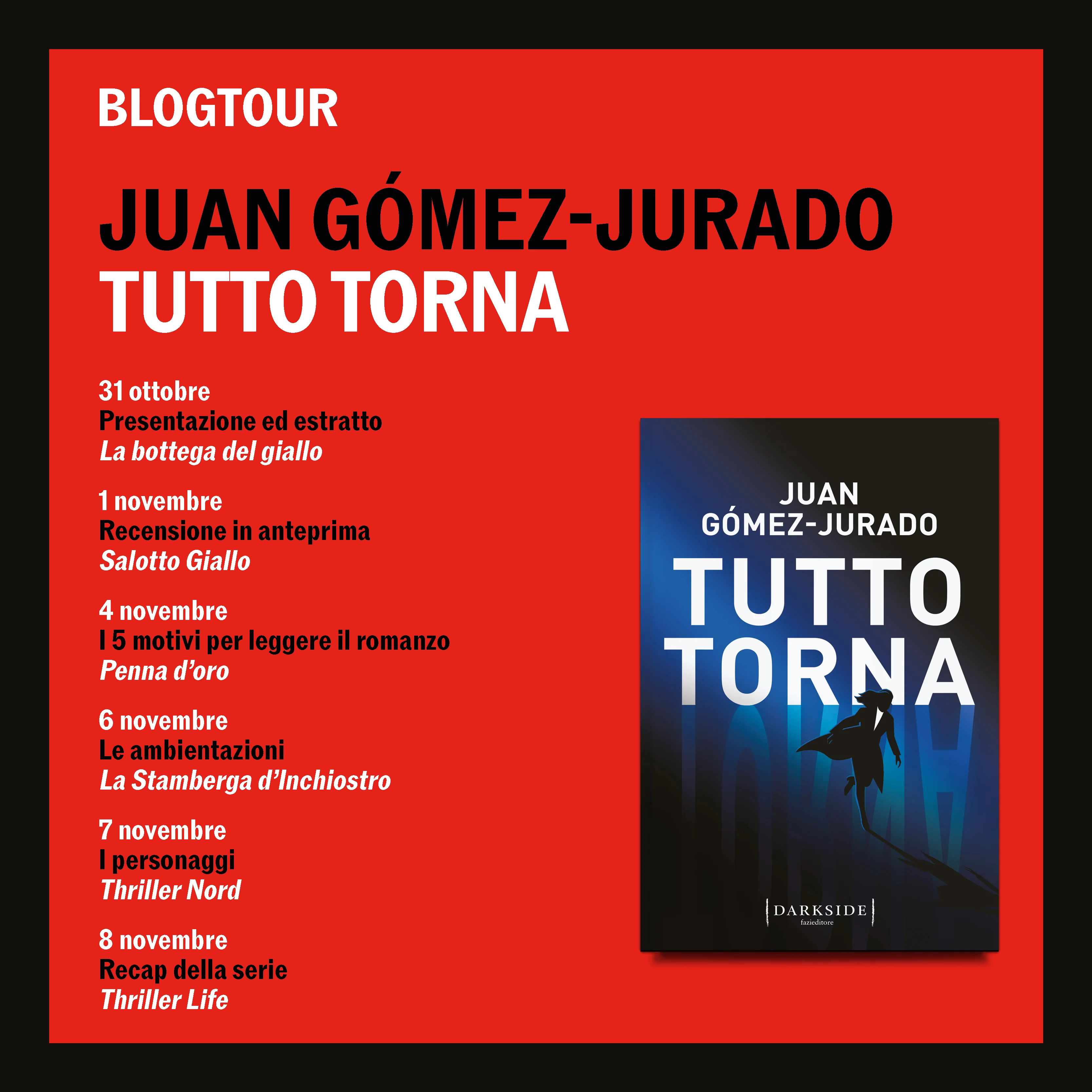 Tutto torna di Juan Gómez-Jurado