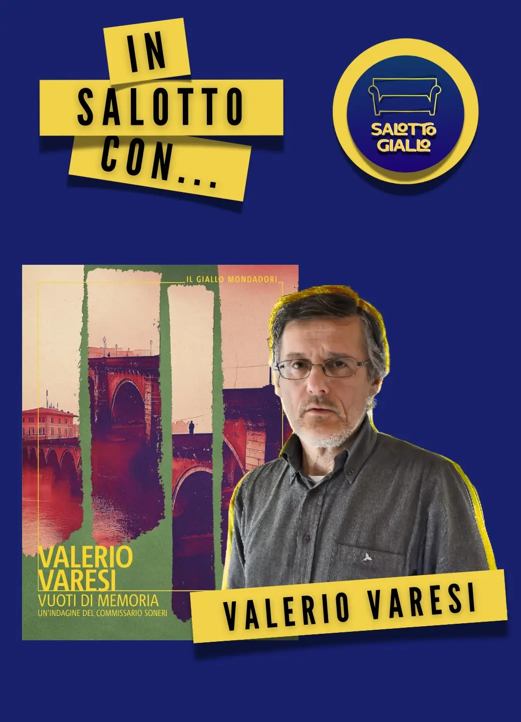 In salotto con… Valerio Varesi