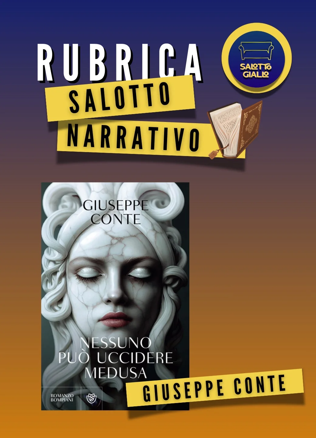 Nessuno può uccidere Medusa Salotto Giallo