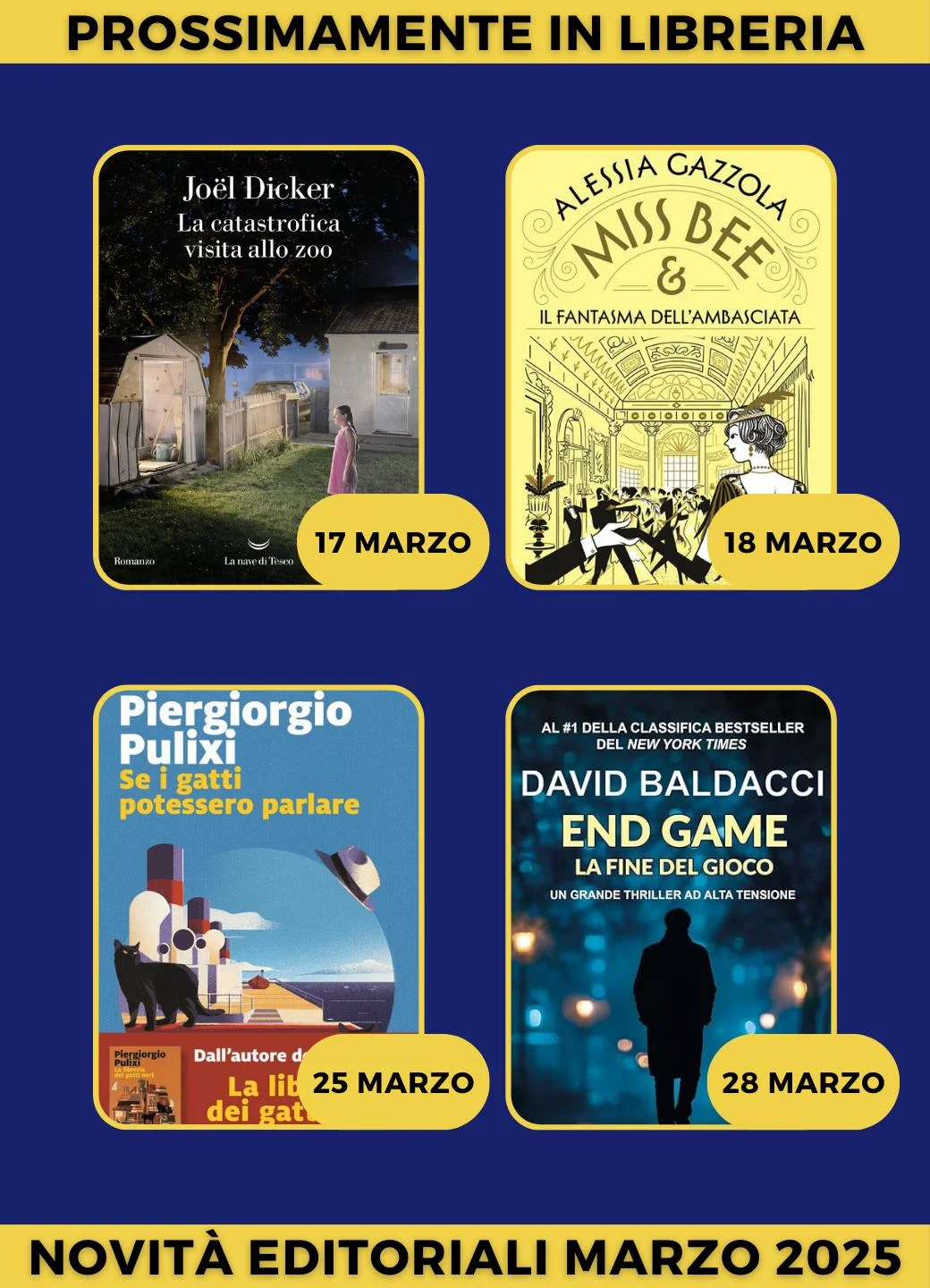 Prossimamente in libreria