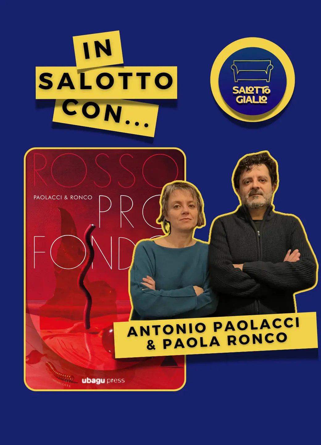 In salotto con… Antonio Paolacci e Paola Ronco
