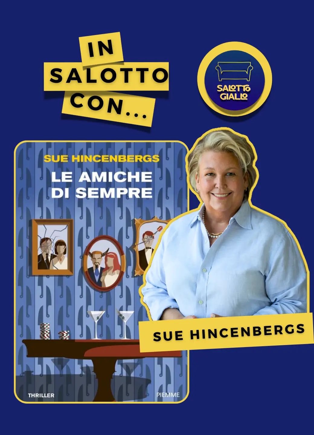 In salotto con Sue Hincenbergs