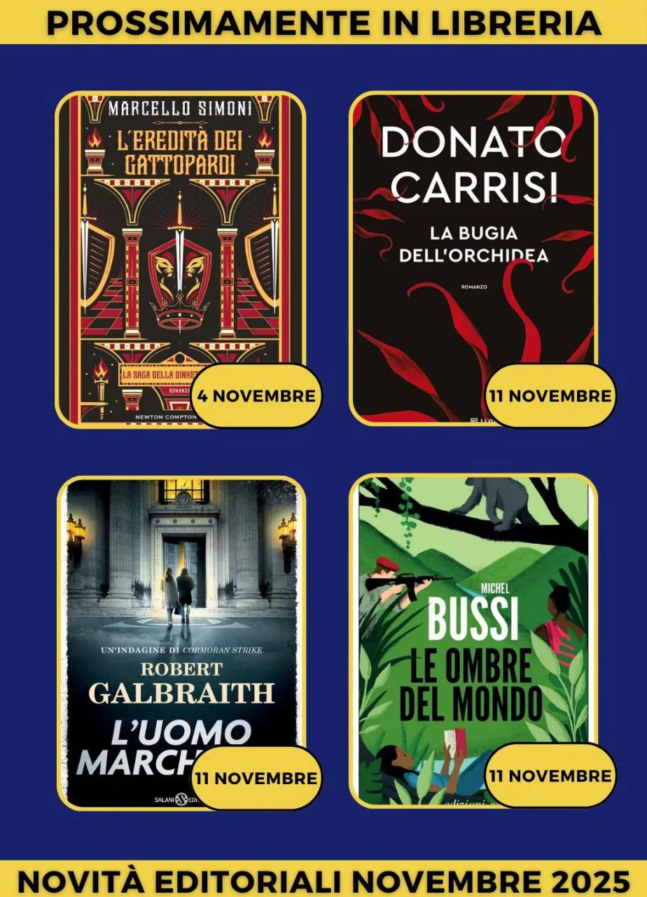 Prossimamente in libreria