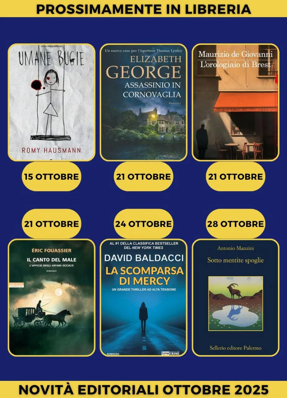 Prossimamente in libreria