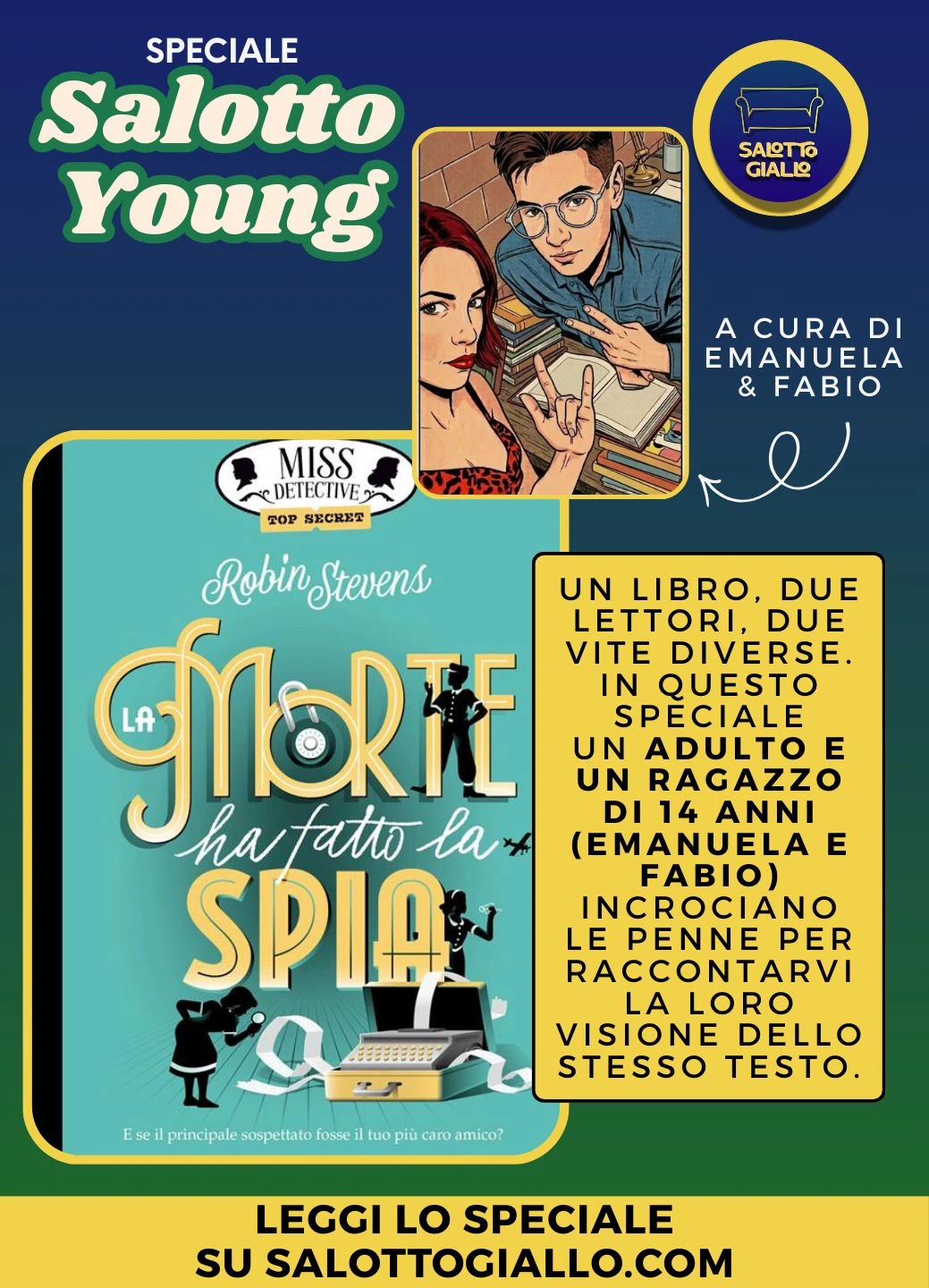 La morte ha fatto la spia Salotto Giallo
