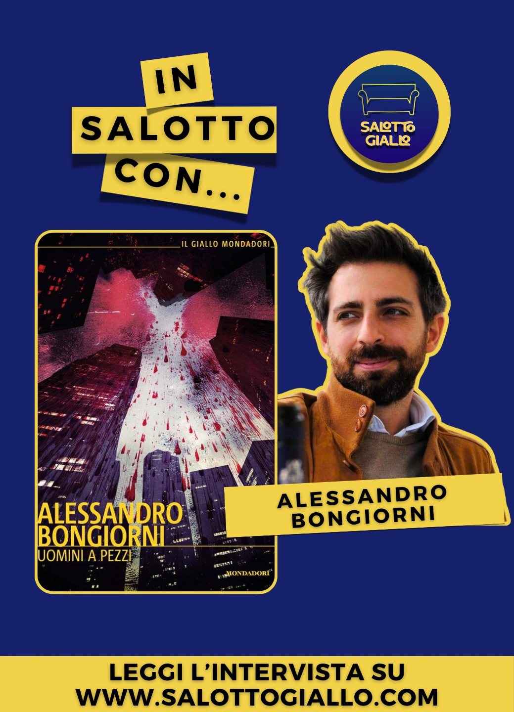 Intervista a Alessandro Bongiorni Salotto Giallo