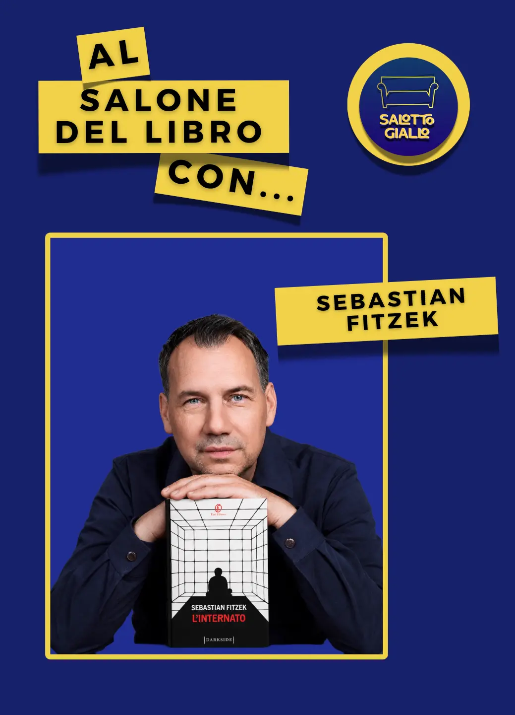 Al salone del libro con Sebastian Fitzek