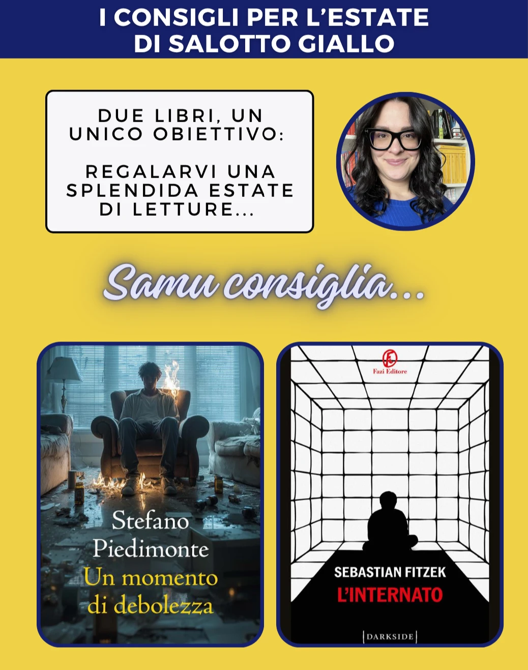 Vi consiglio due libri da mettere in valigia…